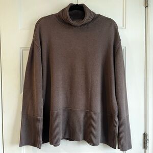 GAP Women's Brown Turtleneck Knit Sweater | L